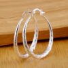 Small Circle Wave Pattern Earrings