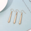 Long Drop Earrings with Ear Clips