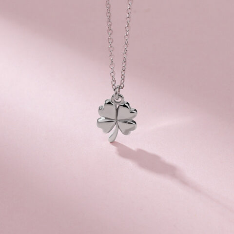 Four-Leaf Clover Pendant Necklace