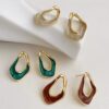 Twisted Simple Fashion Korean Earrings