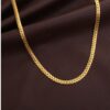 Gold Tone Snake Chain Necklace