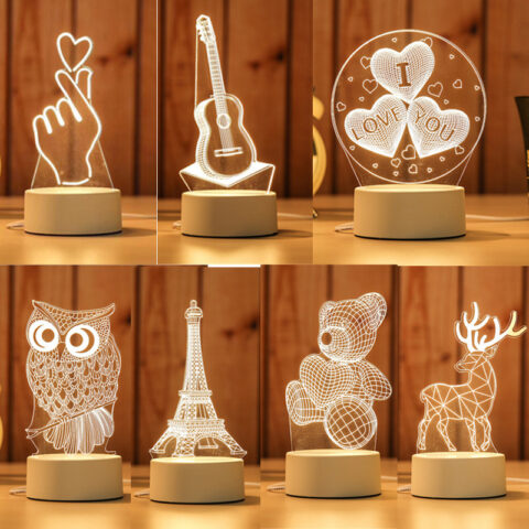 Creative Electronic Night Light gift lamp