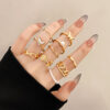 Vintage Hollow Rings