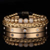 Rhinestone Ball Ten Diamond Stainless Steel Mesh Bracelet