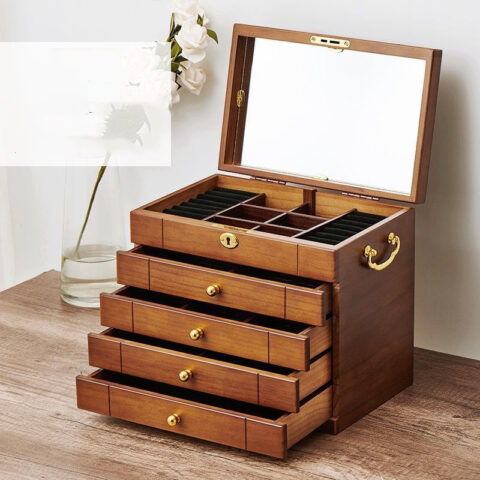 Large Capacity Multifunctional Jewelry Storage Box