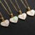 26 Letter Heart Shaped Necklace