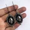 Punk Exaggerated Vintage Alloy skull Earrings